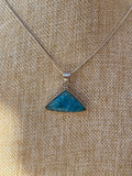Collier en Apatite Bleue